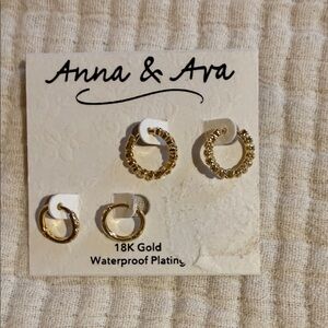 Anna & Ava earring set